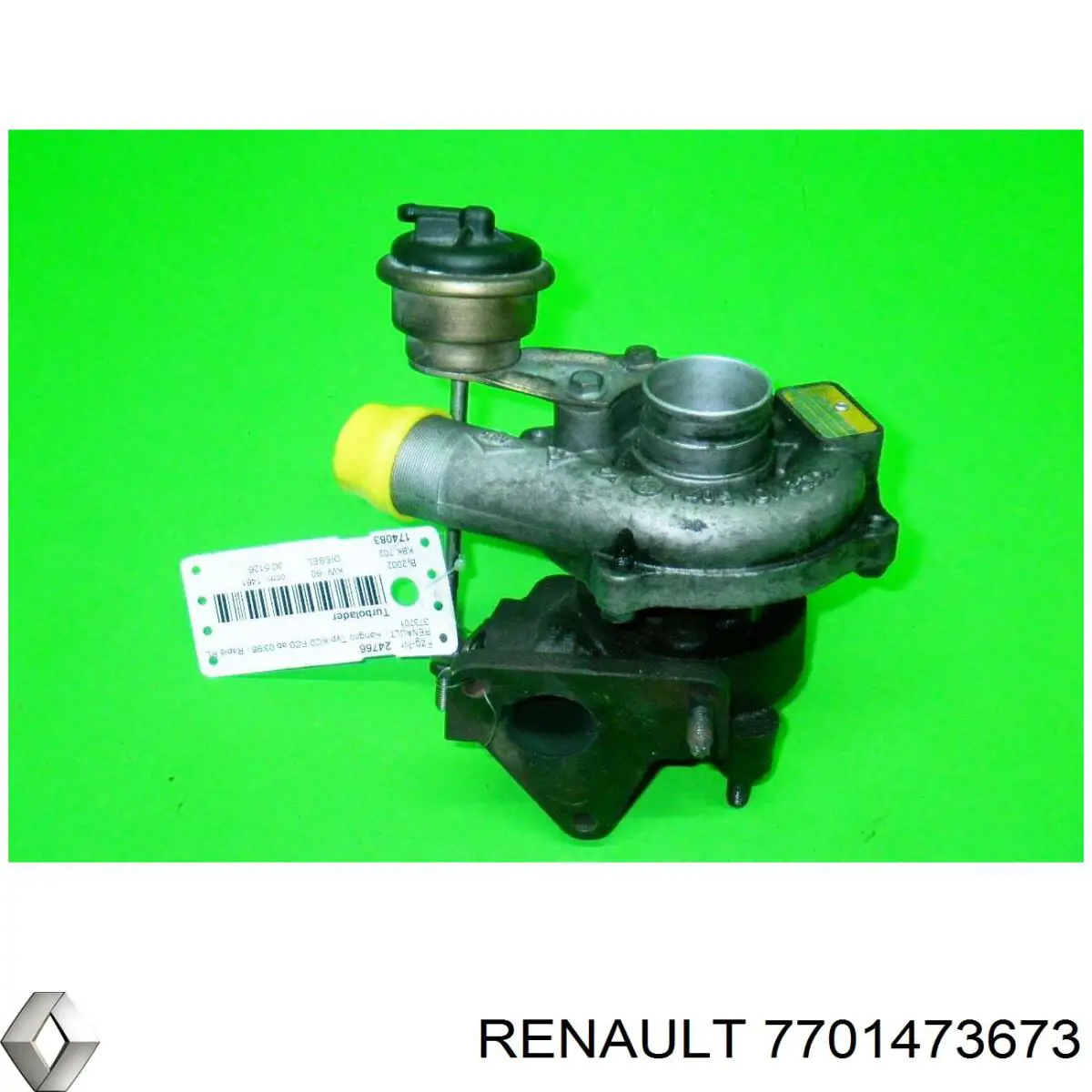 7701473673 Renault (RVI) turbocompresor