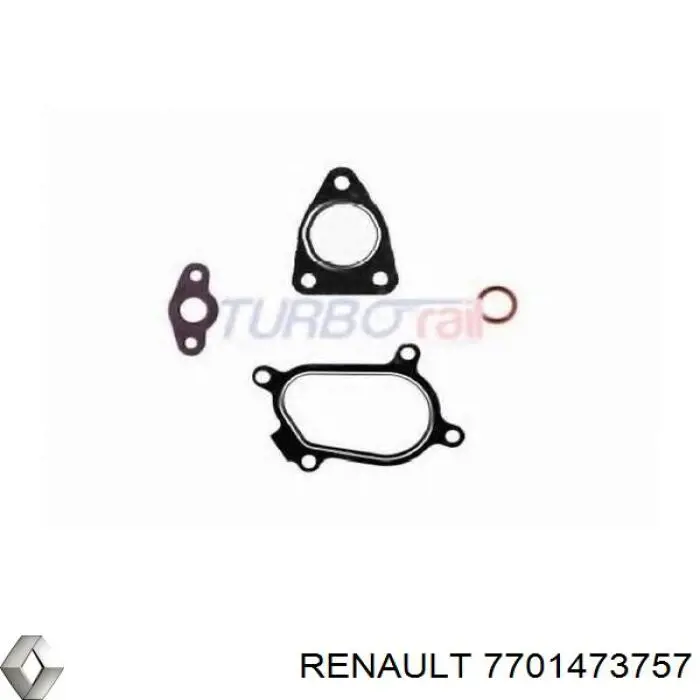 Turbocompresor 7701473757 Renault (RVI)