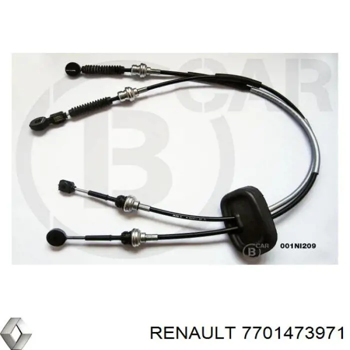 Cable de accionamiento de caja de cambios Renault (RVI) 7701473971 precio, desde 56,63 EUR