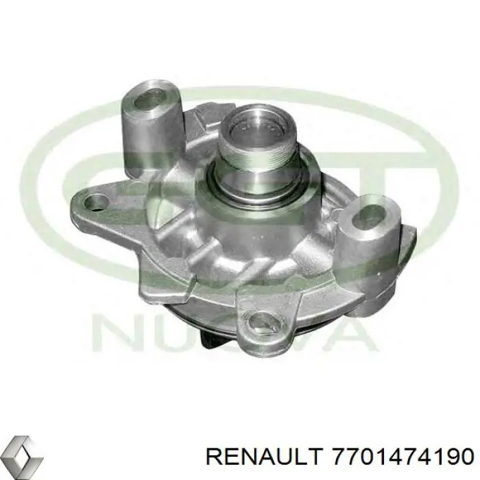 Motor de agua Renault (RVI) 7701474190