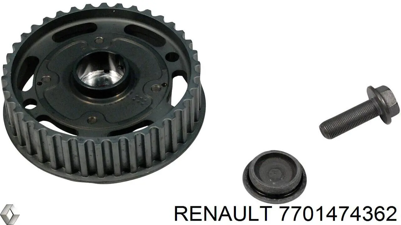 Rueda dentada del árbol de levas de admisión Renault (RVI) 7701474362 precio, desde 108,80 EUR
