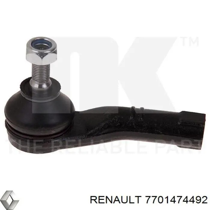 Comprar 7701474492 Renault (RVI) Rótula barra de acoplamiento exterior