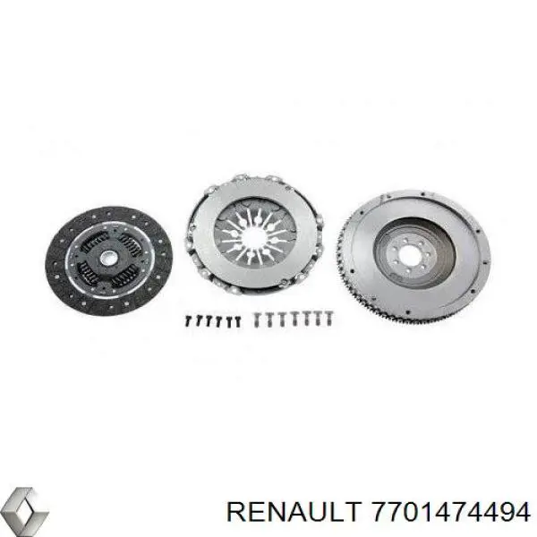 7701474494 Renault (RVI) volante de motor