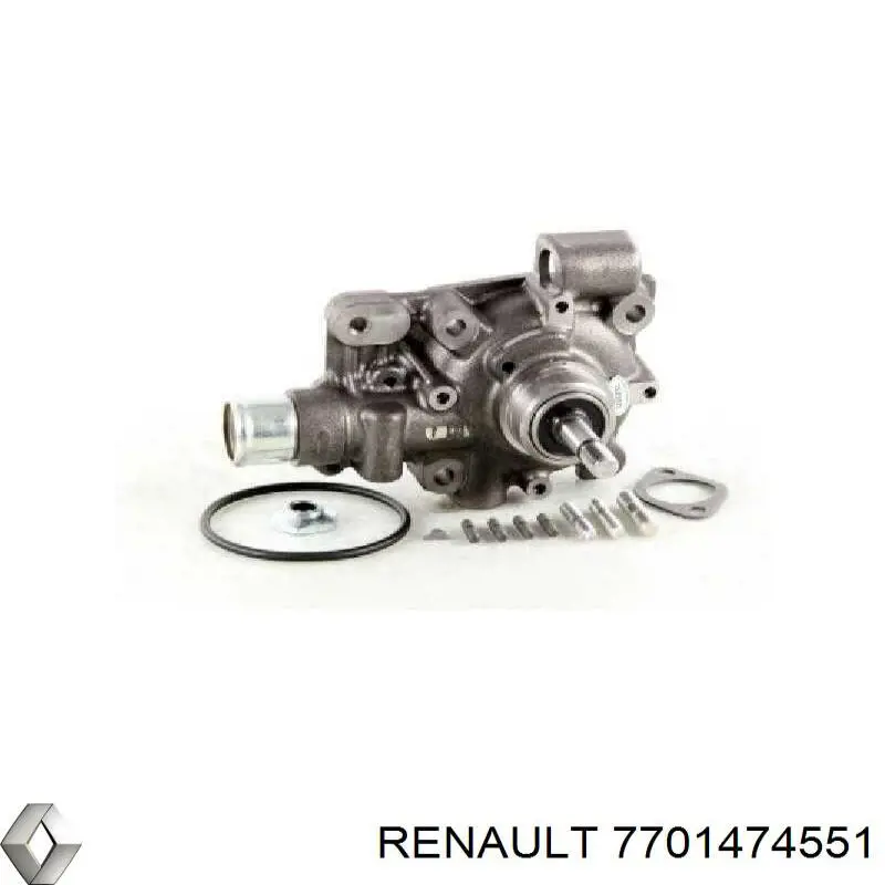 7701474551 Renault (RVI) bomba de agua