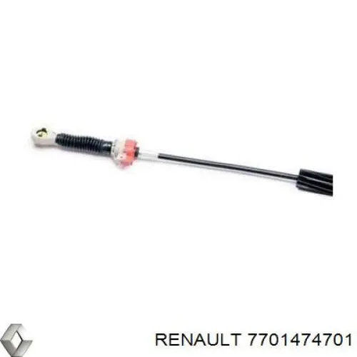 7701474701 Renault (RVI) cable de accionamiento, caja de cambios (selección de marcha)