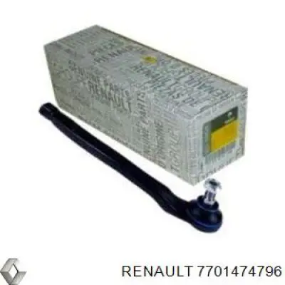 7701474796 Renault (RVI) rótula barra de acoplamiento exterior