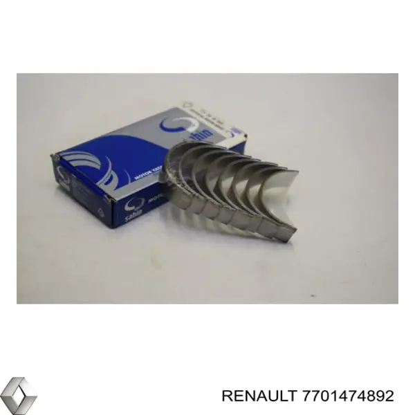 Cojinetes de biela 7701459292 Renault (RVI)