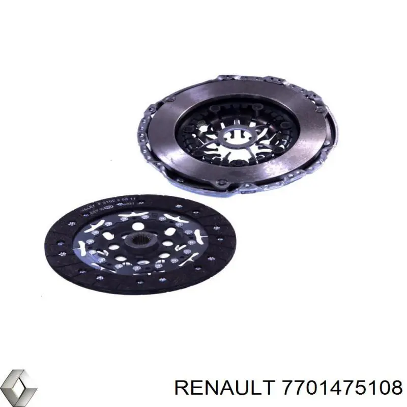 Embrague 7701475108 Renault (RVI)