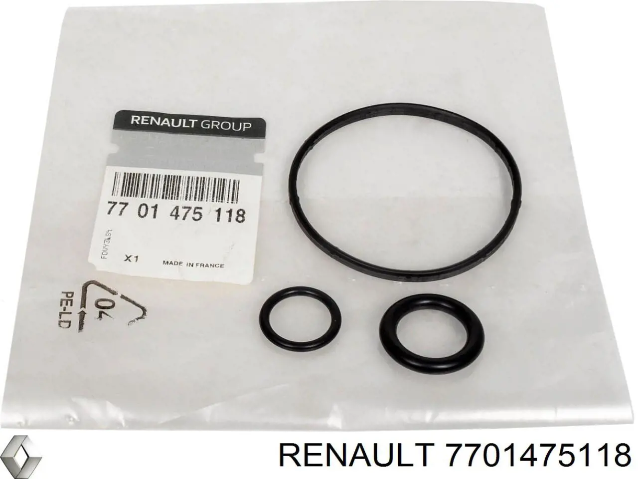 Comprar 7701475118 Renault (RVI) Junta de radiador de aceite