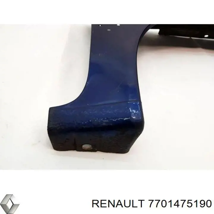 Guardabarros delanteros derecho Renault (RVI) 7701475190 precio, desde 83,47 EUR