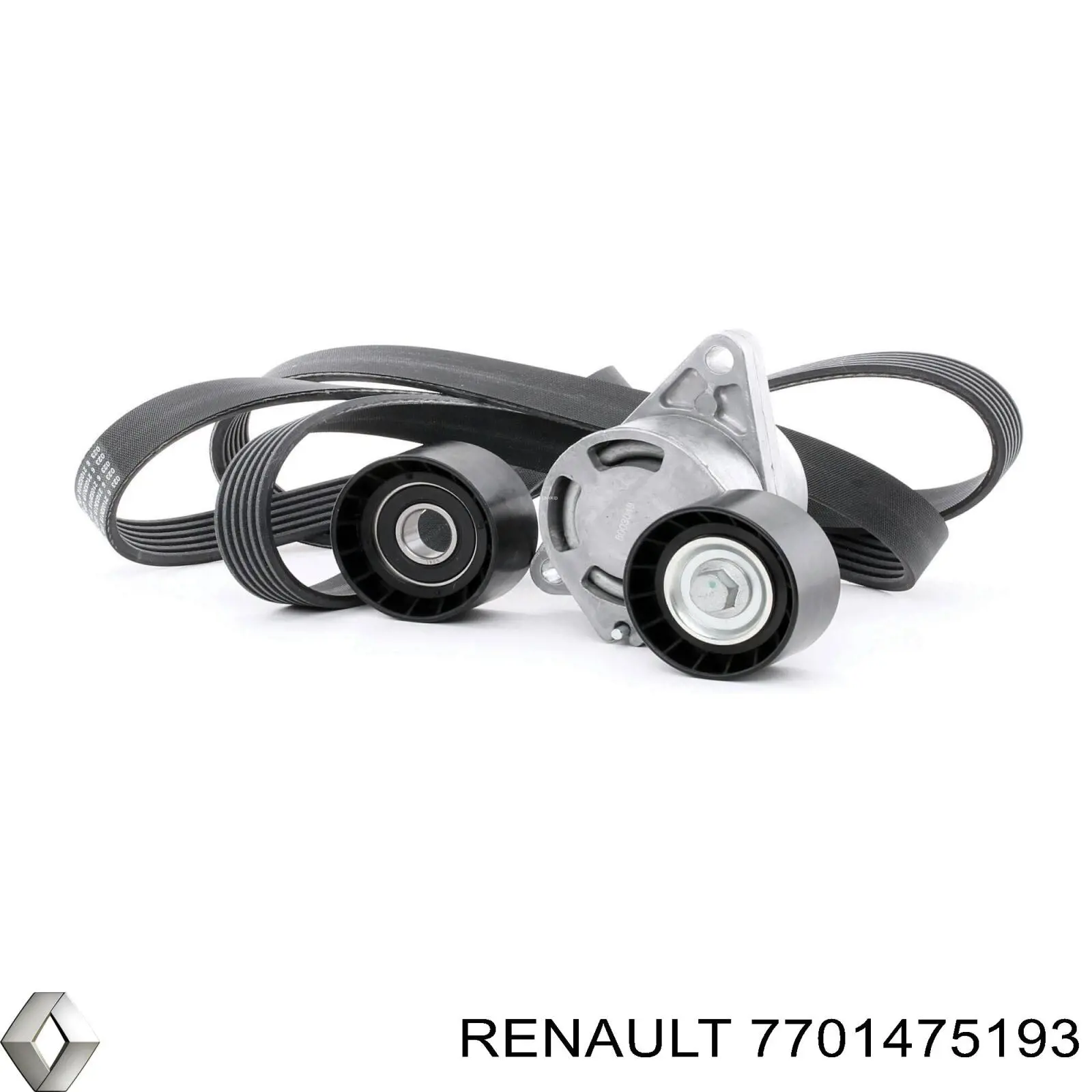 Correa de transmisión 7701475193 Renault (RVI)