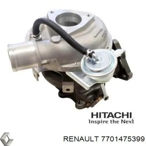 Turbocompresor Renault (RVI) 7701475399 precio, desde 1503,54 EUR