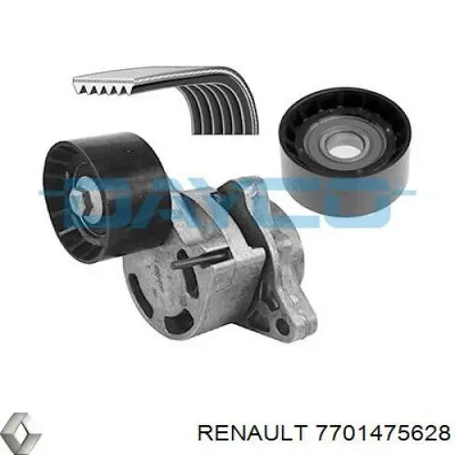 Correa de transmisión, juego Renault (RVI) 7701475628 precio, desde 115,07 EUR