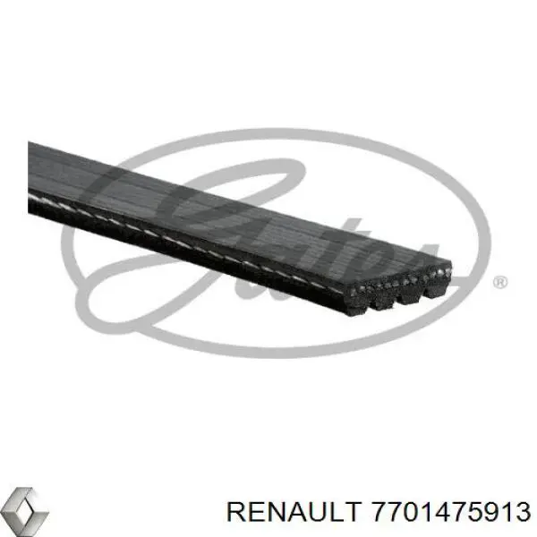 Correa de transmisión trapezoidal Renault (RVI) 7701475913 precio, desde 10,40 EUR