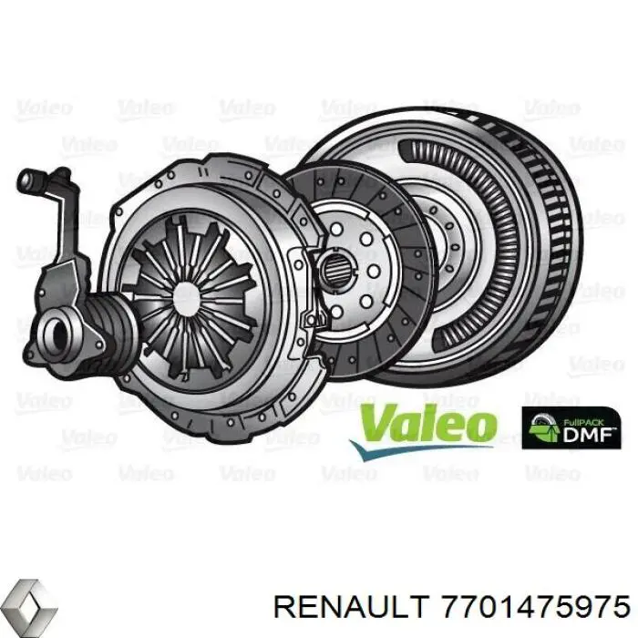7701475975 Renault (RVI) volante de motor