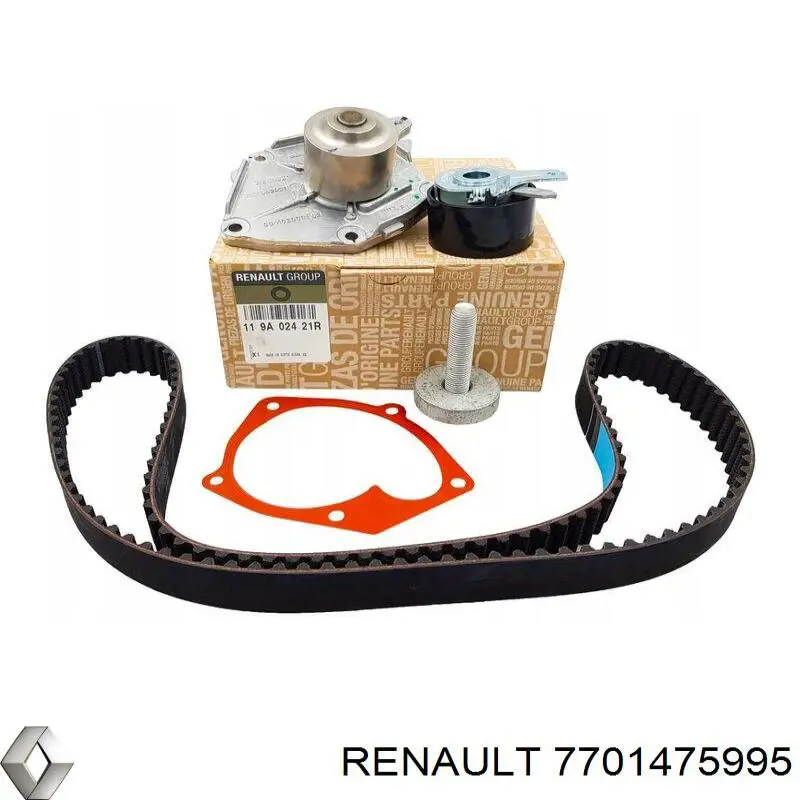 Bomba de agua 7701475995 Renault (RVI)