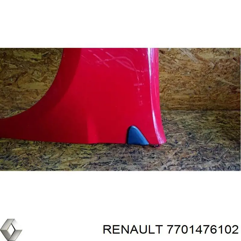 Guardabarros delantero izquierdo para Renault Clio (BR01, CR01)