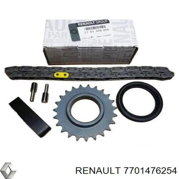 Juego de cadena de bomba de aceite Renault (RVI) 7701476254 precio, desde 117,58 EUR