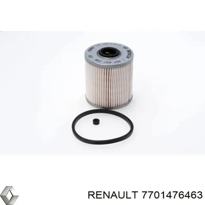 7701476463 Renault (RVI) filtro combustible