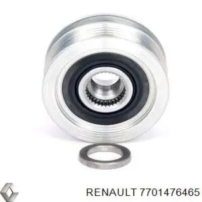 Polea alternador 7701476465 Renault (RVI)