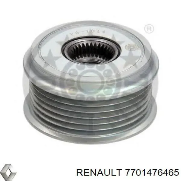 7701476465 Renault (RVI) Rueda libre alternador 