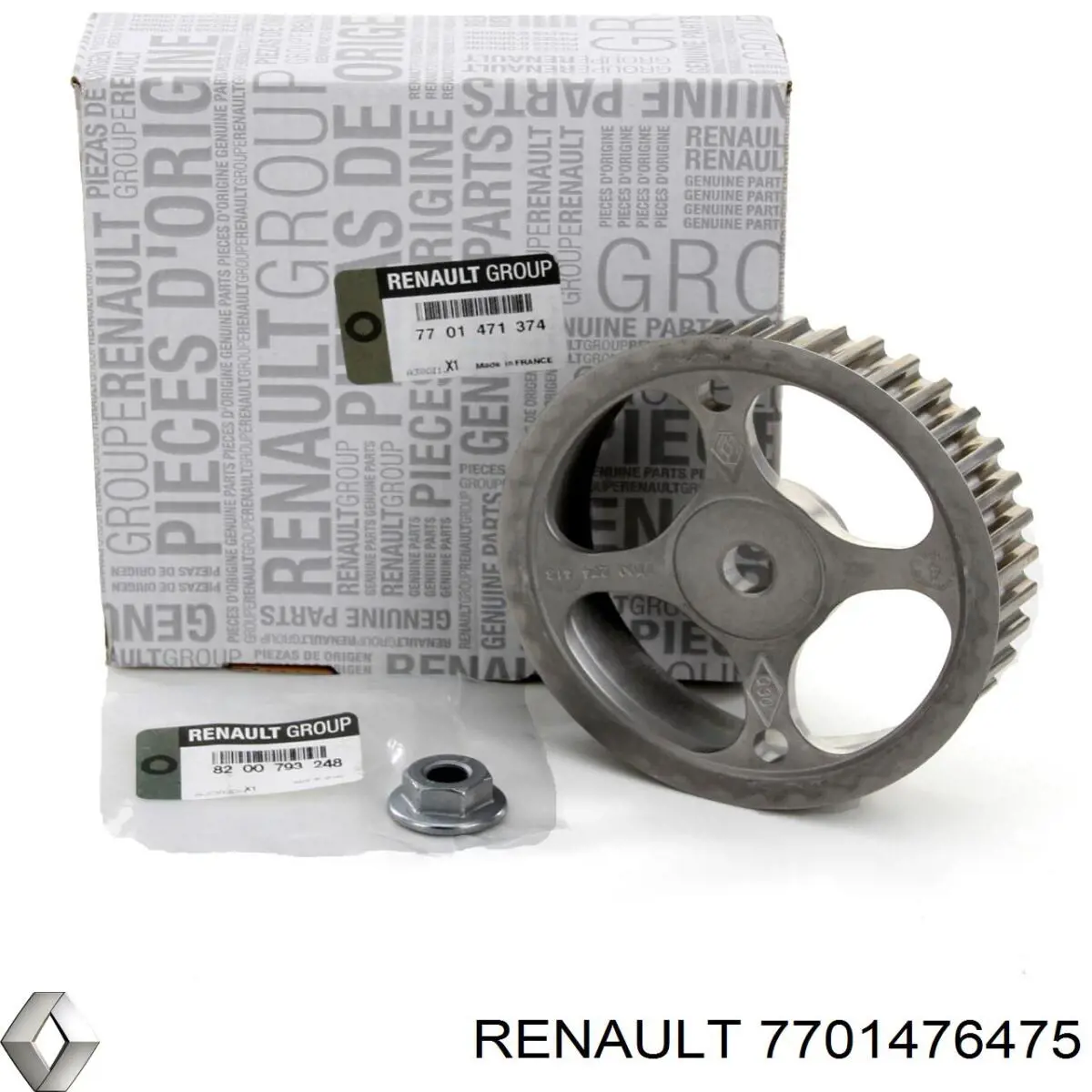 Correa de transmisión Renault (RVI) 117209354R