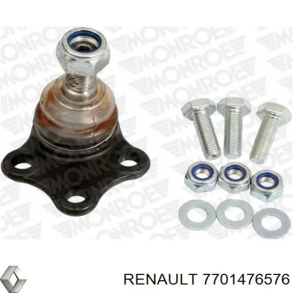 Rótula inferior de suspensión 7701476576 Renault (RVI)