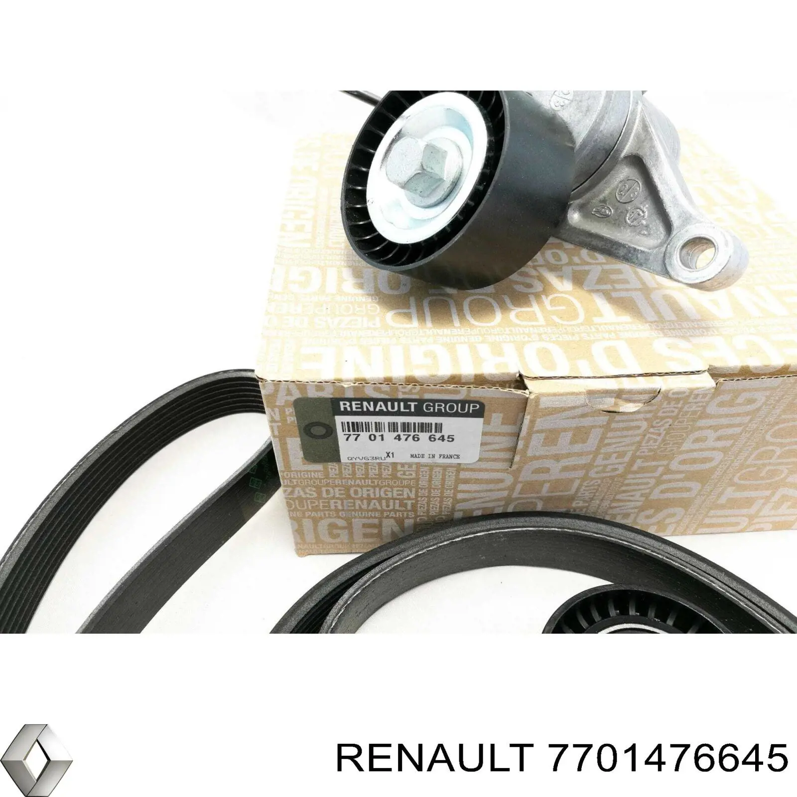 Correa de transmisión 7701476645 Renault (RVI)