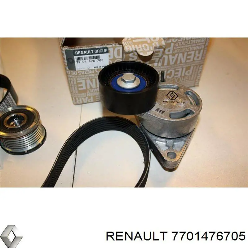 Correa de transmisión, juego Renault (RVI) 7701476705 precio, desde 121,56 EUR