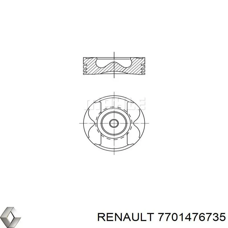 7701476735 Renault (RVI)