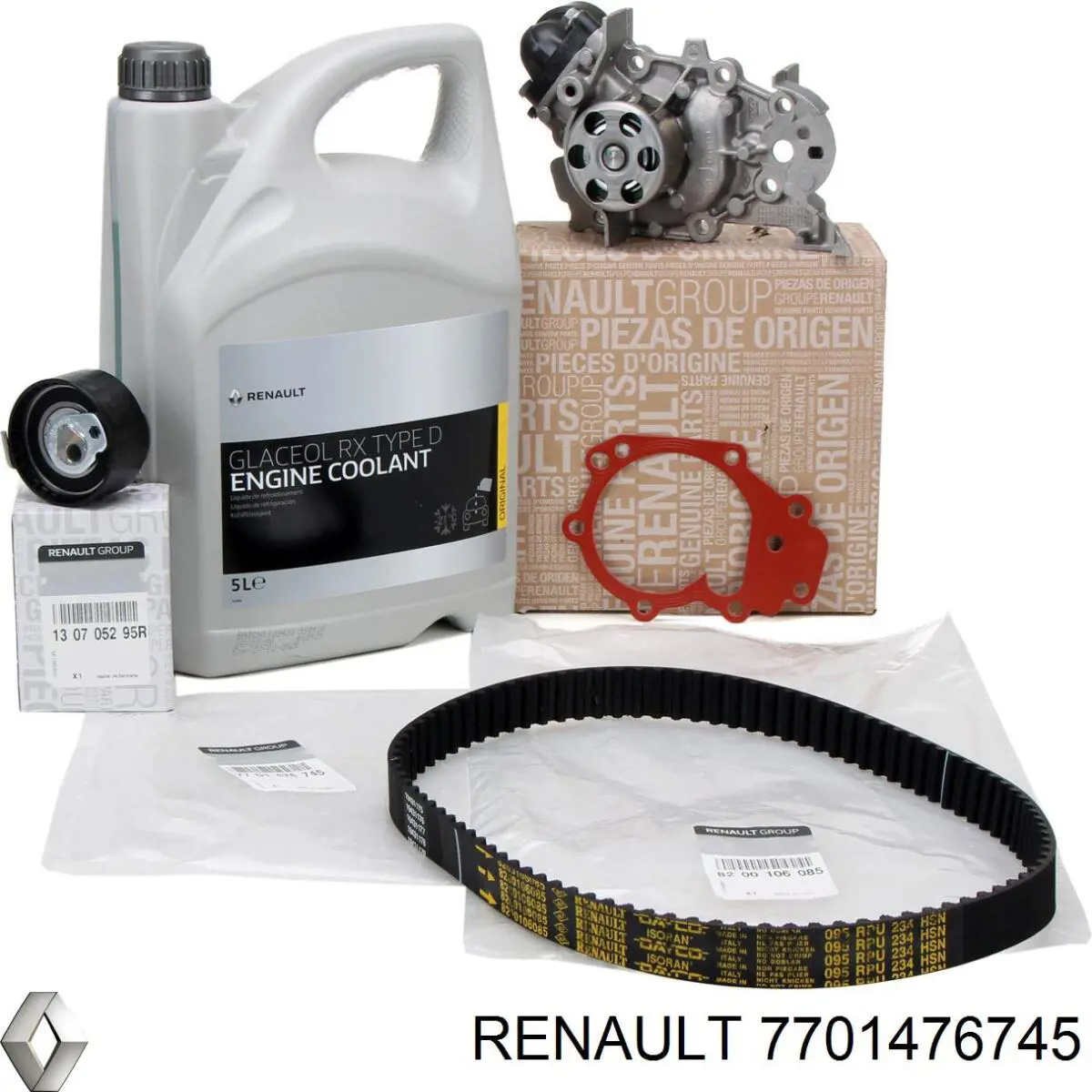 7701476745 Renault (RVI) Kit correa de distribución