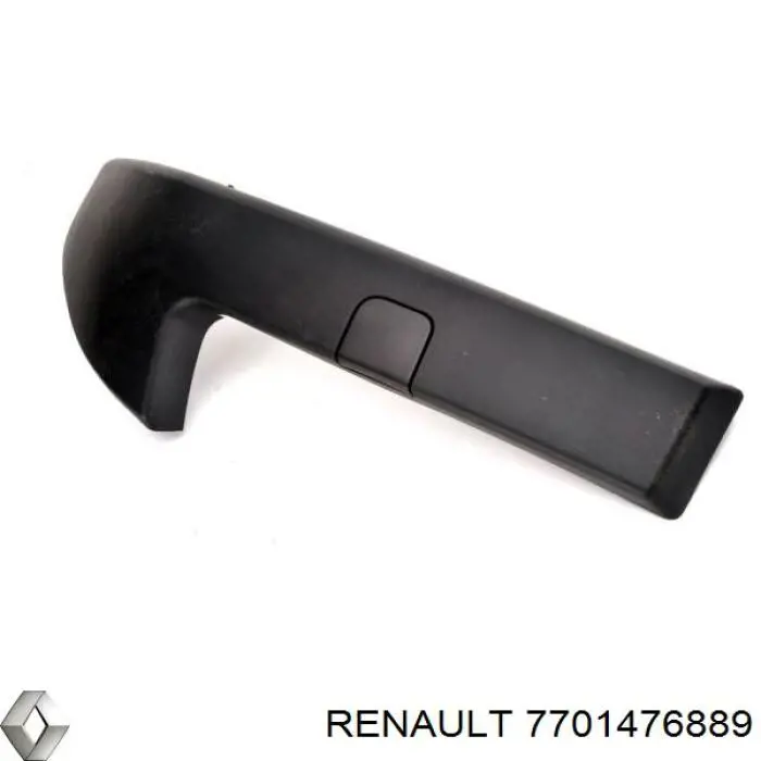 Listón embellecedor/protector, parachoques delantero para Renault Megane (EM0)
