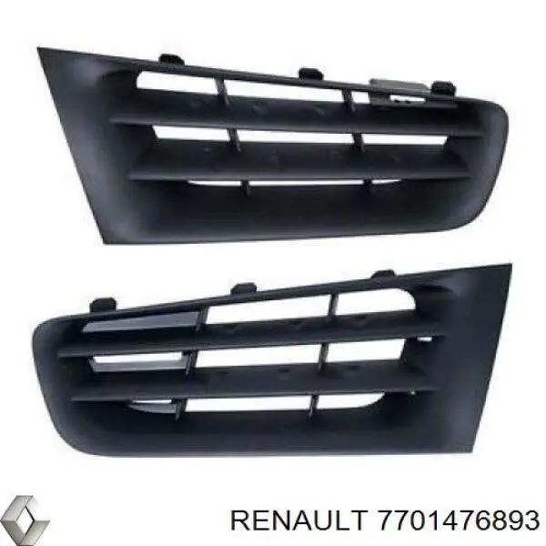 7701476893 Renault (RVI) Calandra