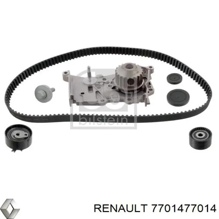 Kit correa de distribución Renault Megane 2 LM0, LM1