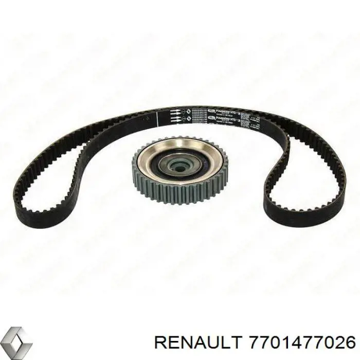 Kit de distribución 7701477026 Renault (RVI)