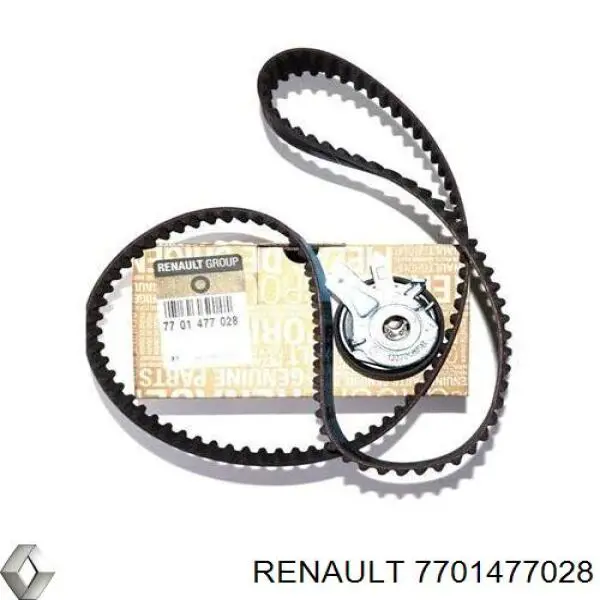 Kit de distribución 7701477028 Renault (RVI)
