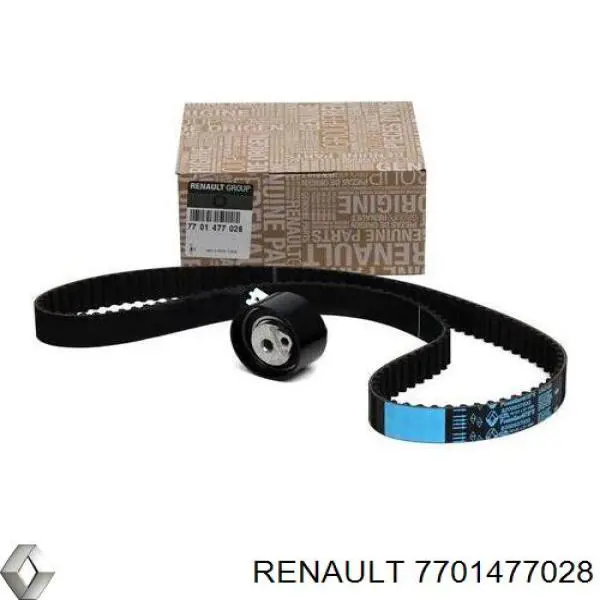 7701477028 Renault (RVI) kit de correa de distribución