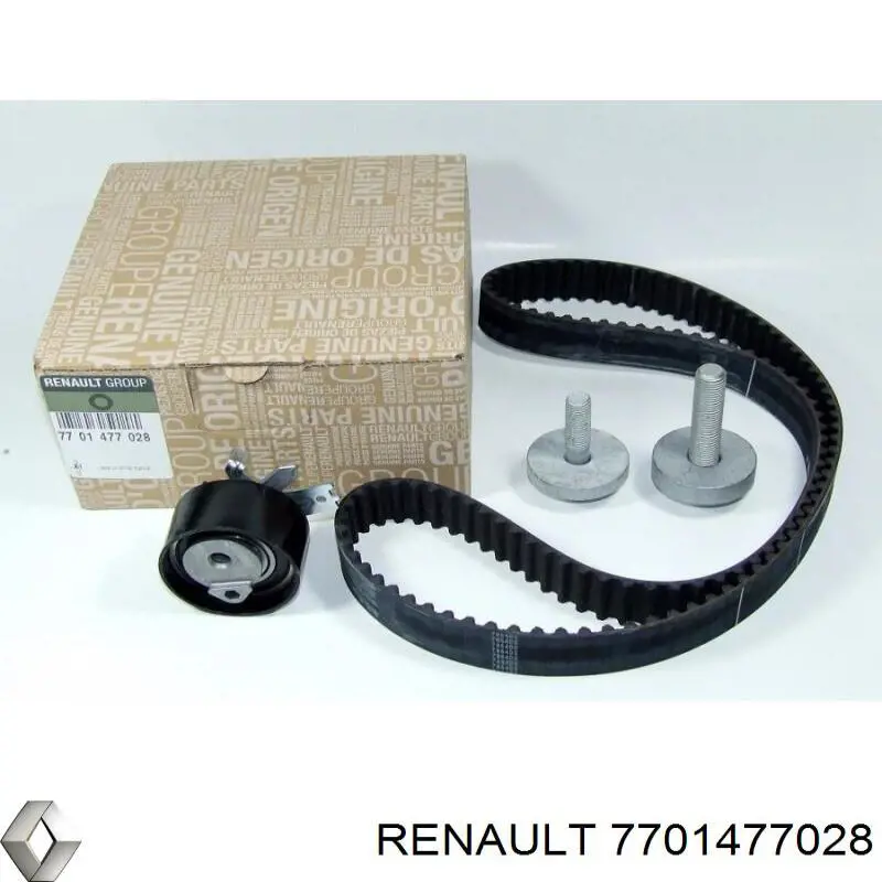 7701477028 Renault (RVI) Kit correa de distribución