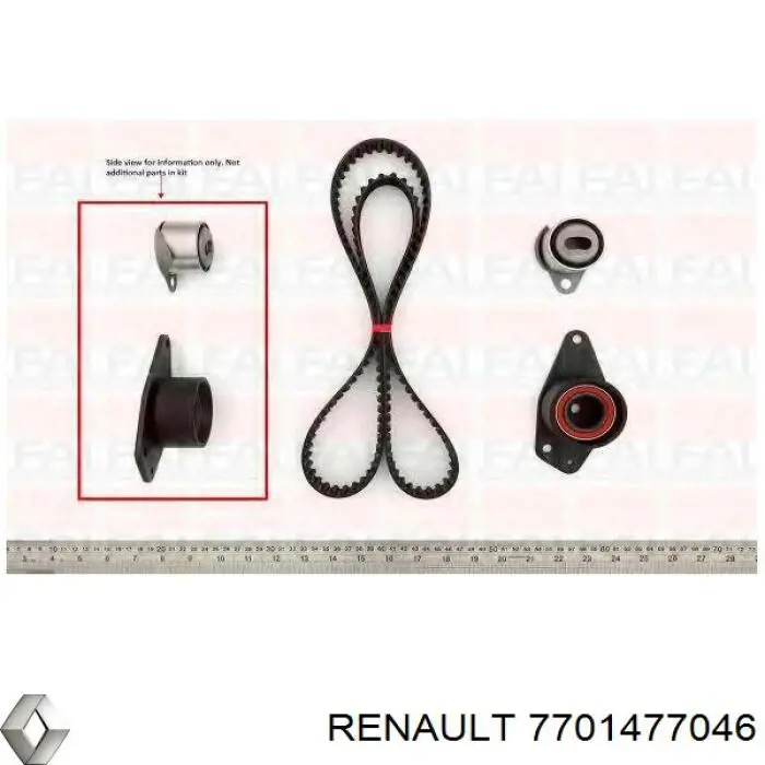 Juego de correas dentadas Renault (RVI) 7701477046 precio, desde 98,60 EUR