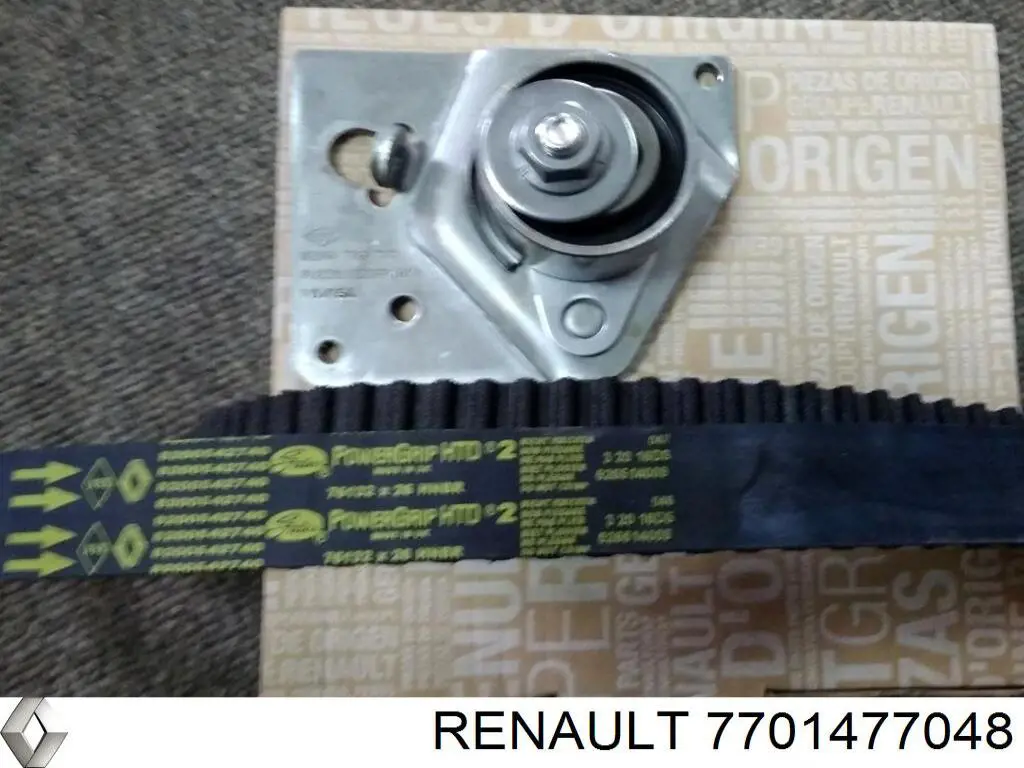 Kit de distribución 7701477048 Renault (RVI)