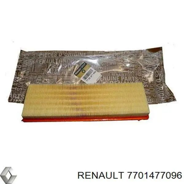 7701477096 Renault (RVI) filtro de aire