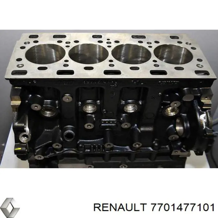 7701477101 Renault (RVI) Bloque de cilindros del motor