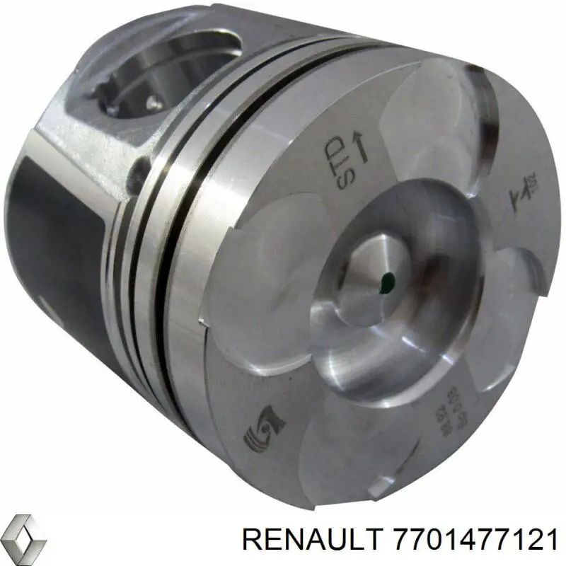 Pistón completo para 1 cilindro, cota de reparación + 0,50 mm para Renault Trafic (FL)