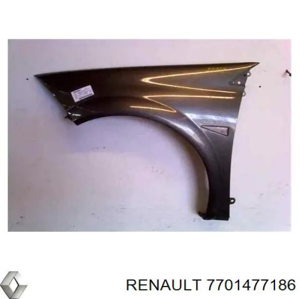 7701477186 Renault (RVI) guardabarros delantero izquierdo