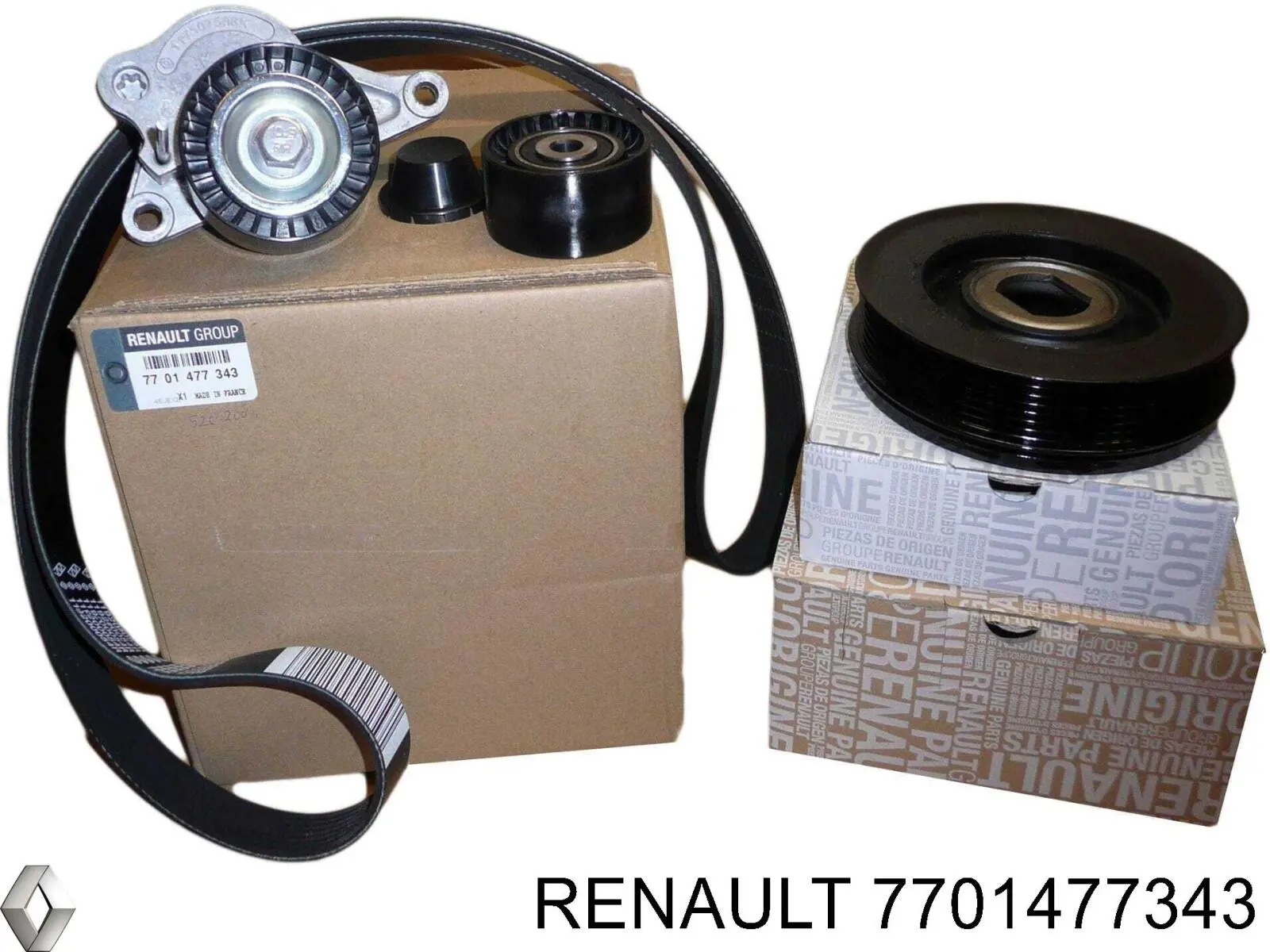 Comprar 7701477343 Renault (RVI) Correa de transmisión