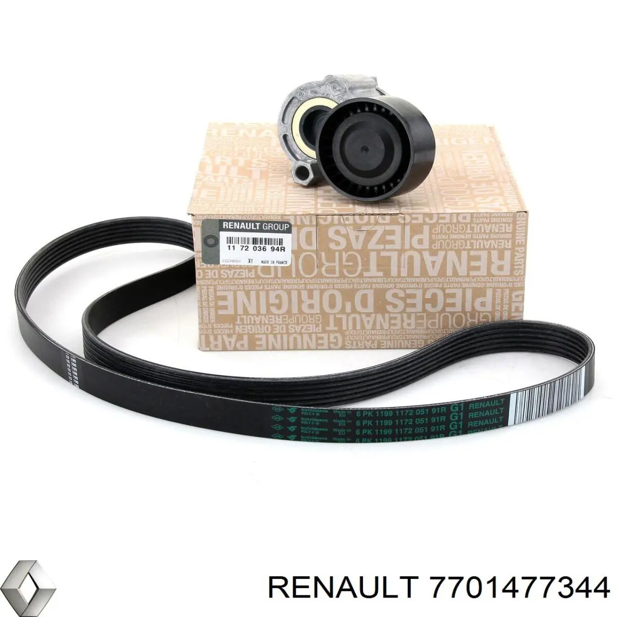 Comprar 8660004963 Renault (RVI) Correa de transmisión
