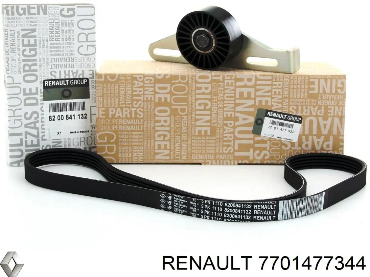 Correa de transmisión 8660004963 Renault (RVI)