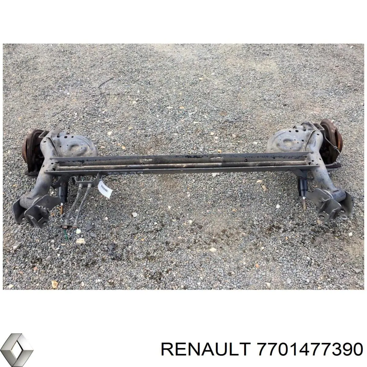 555025363R Renault (RVI) Subchasis trasero soporte motor