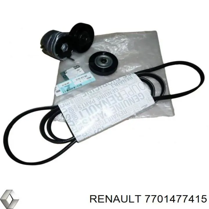 7701477415 Renault (RVI) correa de transmision, juego completo