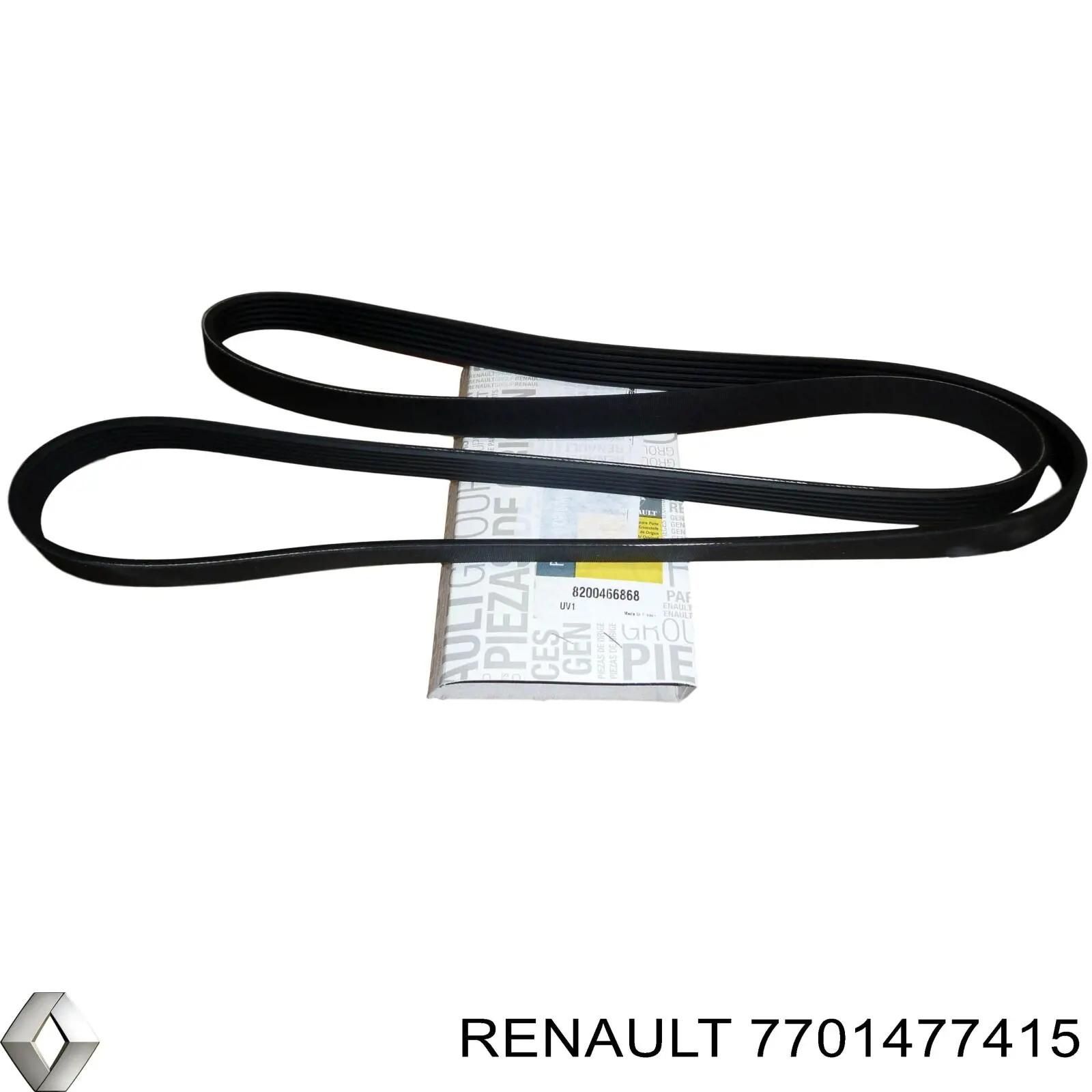 7701477415 Renault (RVI) Correa de transmisión, completo